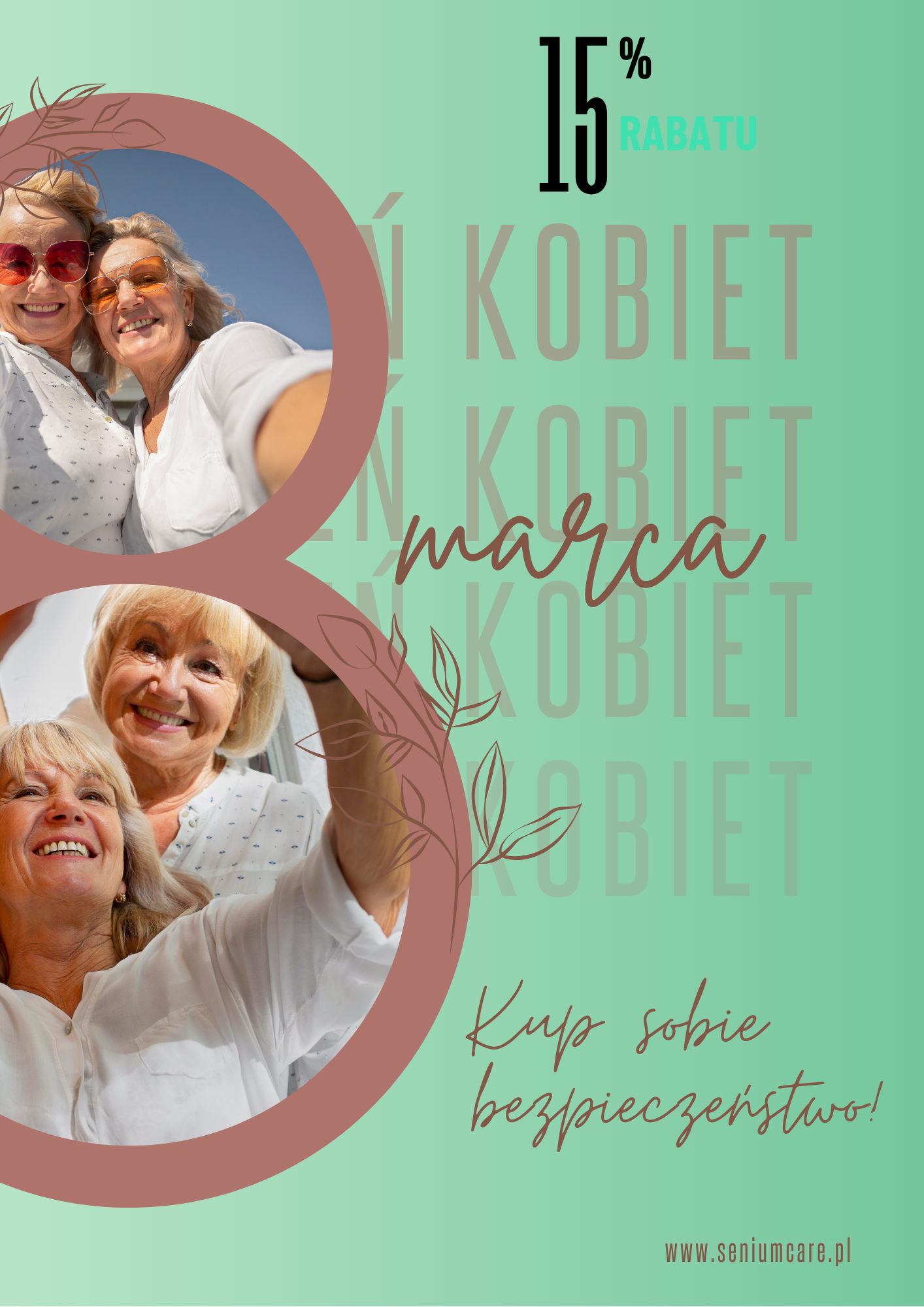 promocja na dzień kobiet z senium care