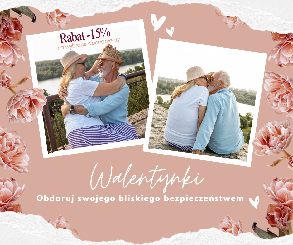 promocja walentynkowa na abonament teleopieki