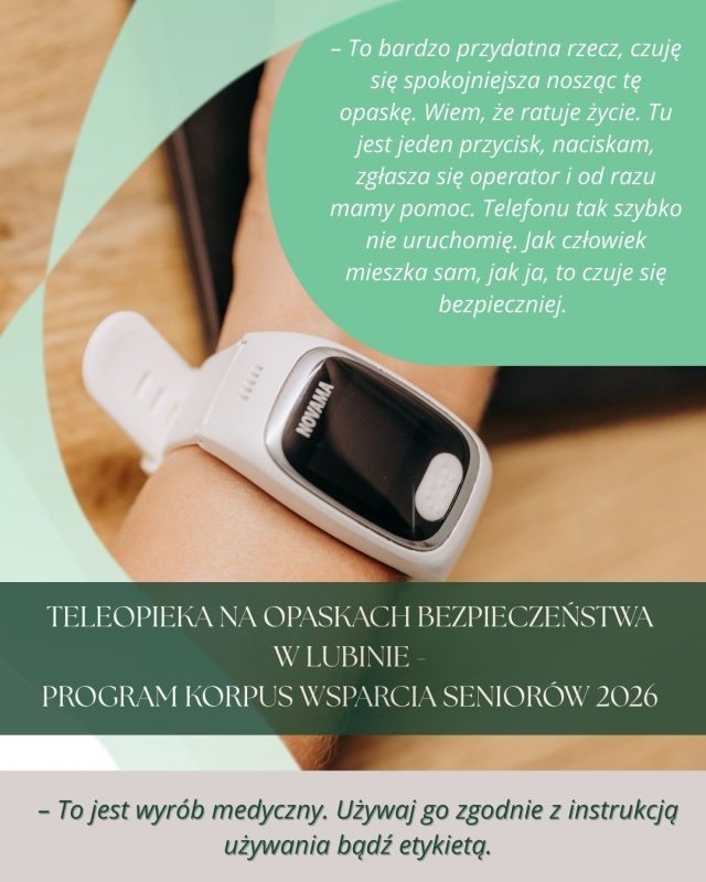 Opaski bezpieczeństwa dla seniorów