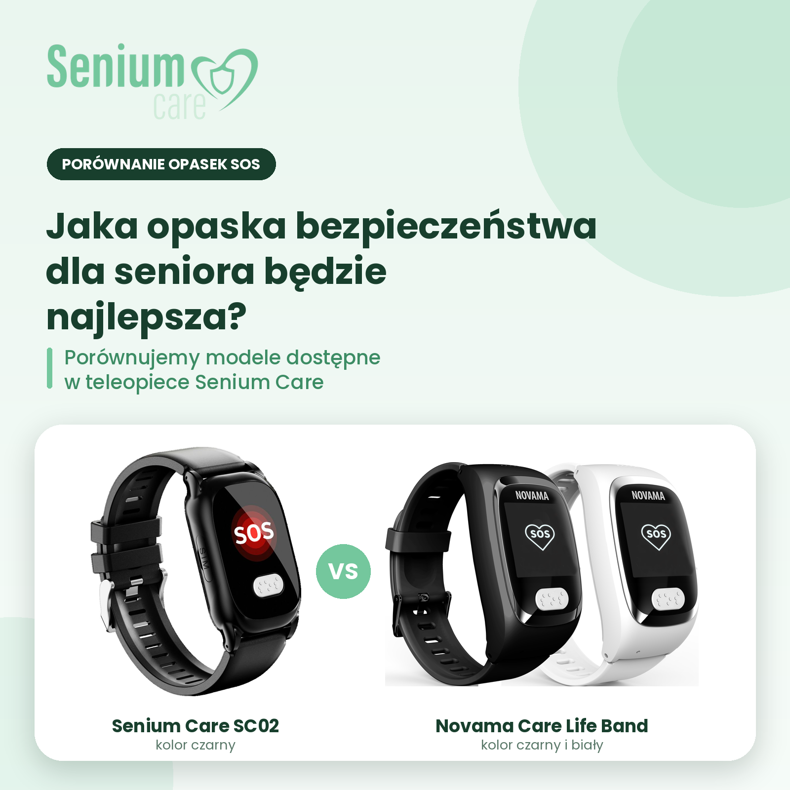 Jaka opaska bezpieczeństwa dla seniora będzie najlepsza?
